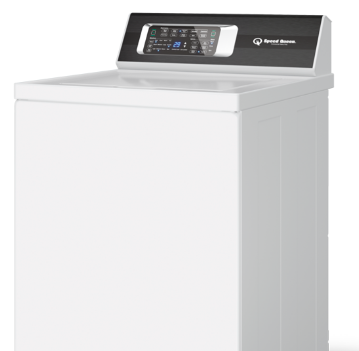 white Speed Queen washer