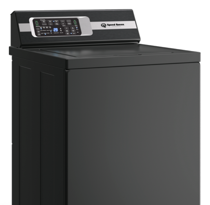 black Speed Queen washer